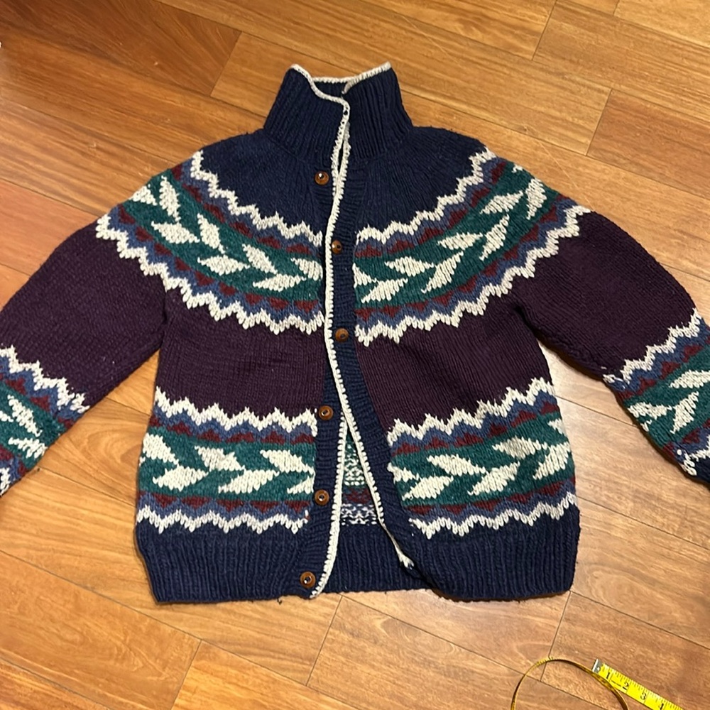Sue Dille Designs Handspun Wool Sweater